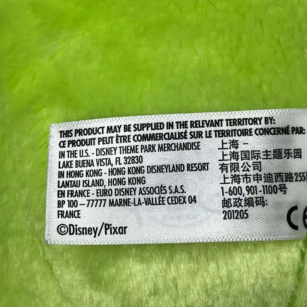 Disney Parks Exclusive Mike Wazowski Monsters Inc. Big Feet Plush